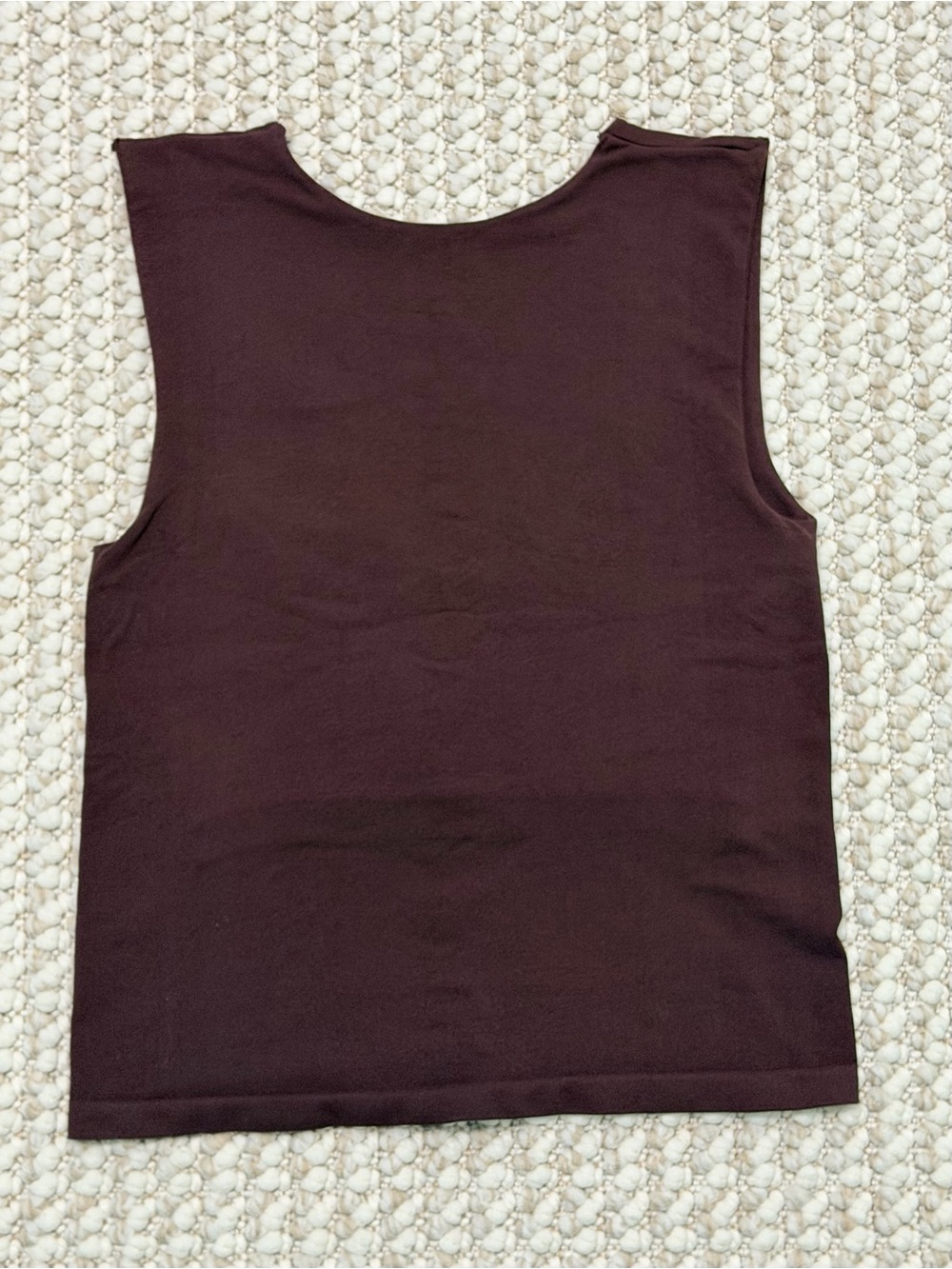 Free People Intimately Clean Lines Muscle Cami size XS/S in chocolate merlot - Picture 9 of 10